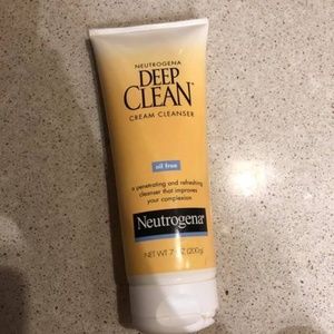 Neutrogena deep clean cream cleanser, 7 oz